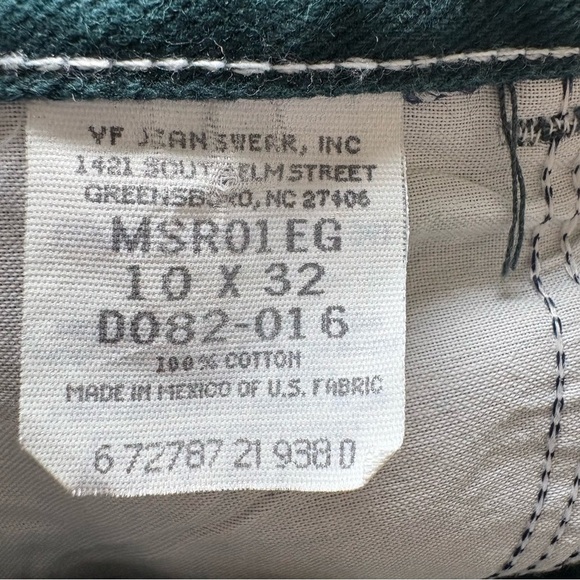 Vintage 90s Wrangler Teal Green High Rise Jeans Women’s 8 10 USA Made - Picture 10 of 13